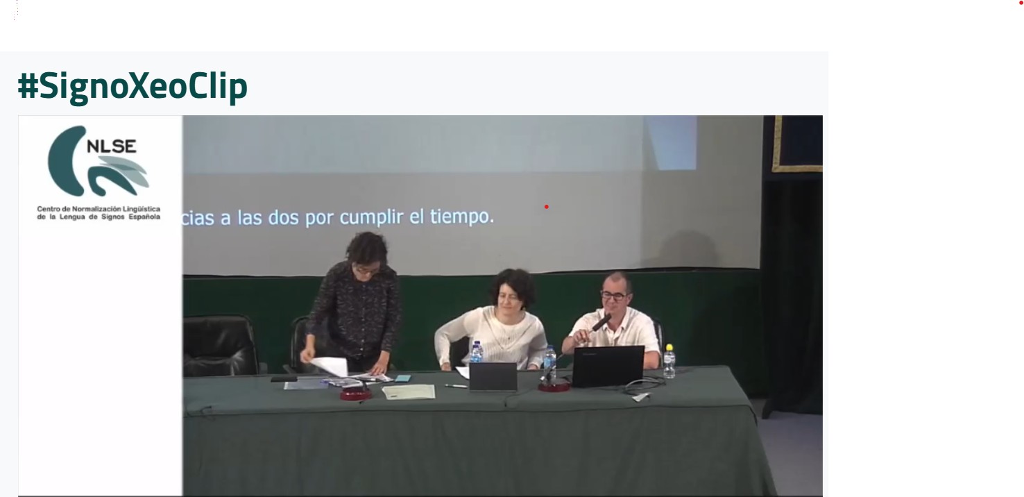 Grupo de trabajo #XeoClip #SignoXeoClip